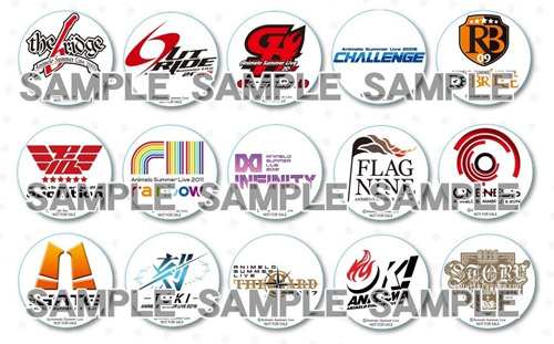 アニサマ2005-2019歴代ロゴ缶バッジ(全15種)