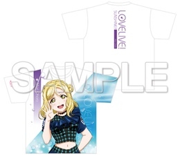 グッズ Tシャツ ラブライブ サンシャイン フルグラフィックtシャツ 小原鞠莉 Ver Fantastic Departure ゲーマーズ アニメイト先行 ゲーマーズ キャラクターグッズ商品の総合通販