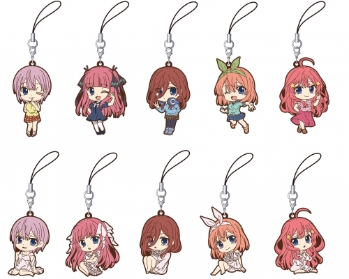 グッズ ストラップ 五等分の花嫁 ラバーストラップコレクション 第2弾 ゲーマーズ キャラクターグッズ商品の総合通販
