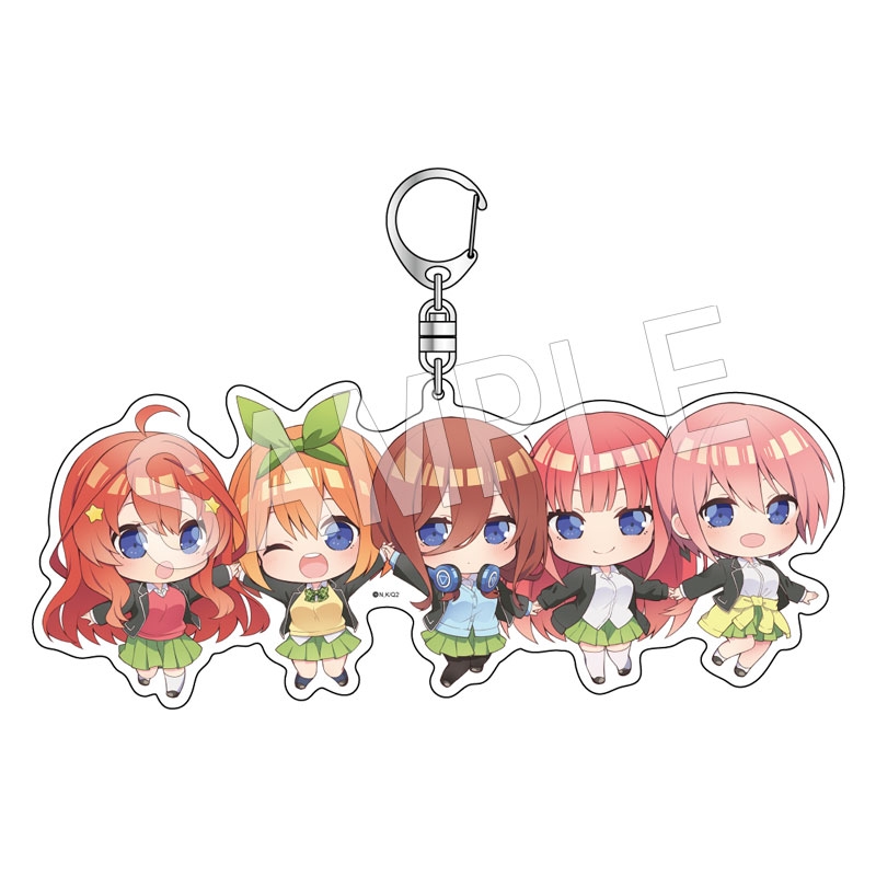 グッズ キーホルダー 五等分の花嫁 Bigアクリルキーホルダー ゲーマーズ キャラクターグッズ商品の総合通販