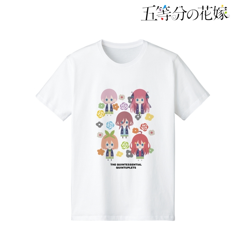 グッズ Tシャツ 五等分の花嫁 集合 Nordiq Tシャツメンズ サイズ M ゲーマーズ キャラクターグッズ商品の総合通販