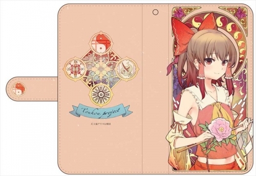 グッズ 携帯グッズ 東方project 手帳型スマホケース 1 博麗霊夢 ゲーマーズ キャラクターグッズ商品の総合通販