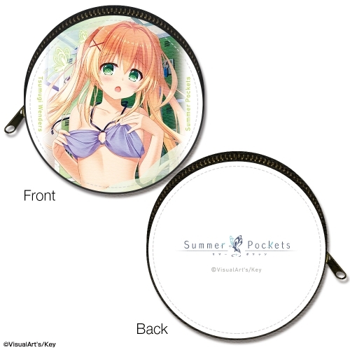グッズ コインケース Summer Pockets まるっとレザーケース デザイン06 紬ヴェンダース A ゲーマーズ キャラクターグッズ商品の総合通販