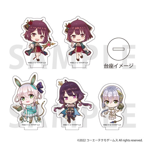 グッズ スタンドポップ ソフィーのアトリエ2 不思議な夢の錬金術士 アクリルぷちスタンド 01 ブラインド 全5種 ミニキャラ 催事商品 ゲーマーズ キャラクターグッズ商品の総合通販