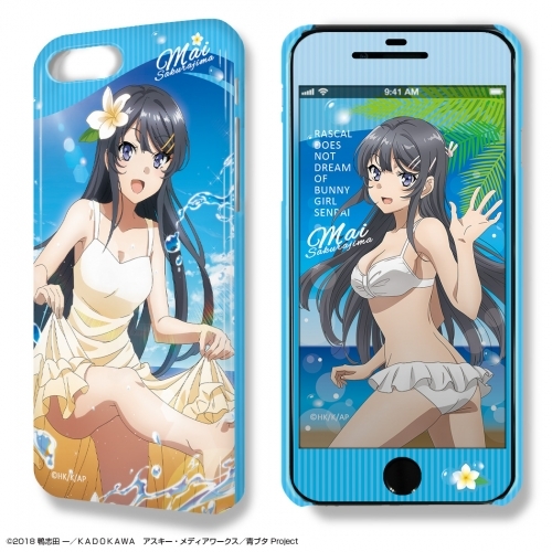 グッズ 携帯グッズ 青春ブタ野郎はバニーガール先輩の夢を見ない デザジャケット Iphone 7 Plus 8 Plusケース 保護シート デザイン02 桜島麻衣 B ゲーマーズ キャラクターグッズ商品の総合通販
