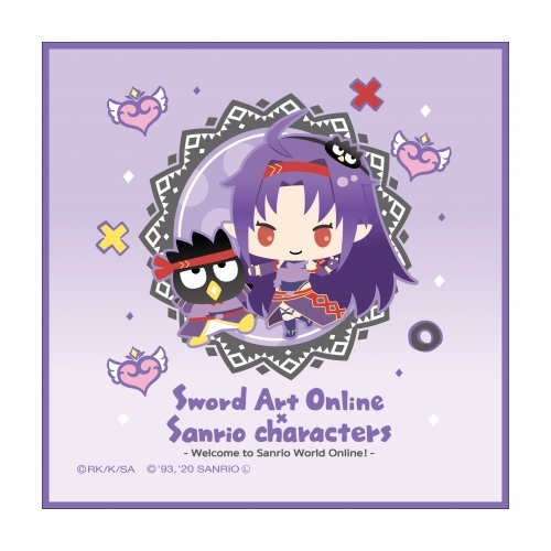グッズ タオル ソードアート オンライン サンリオキャラクターズ ミニタオル ユウキ バッドばつ丸 ゲーマーズ キャラクターグッズ商品の総合通販