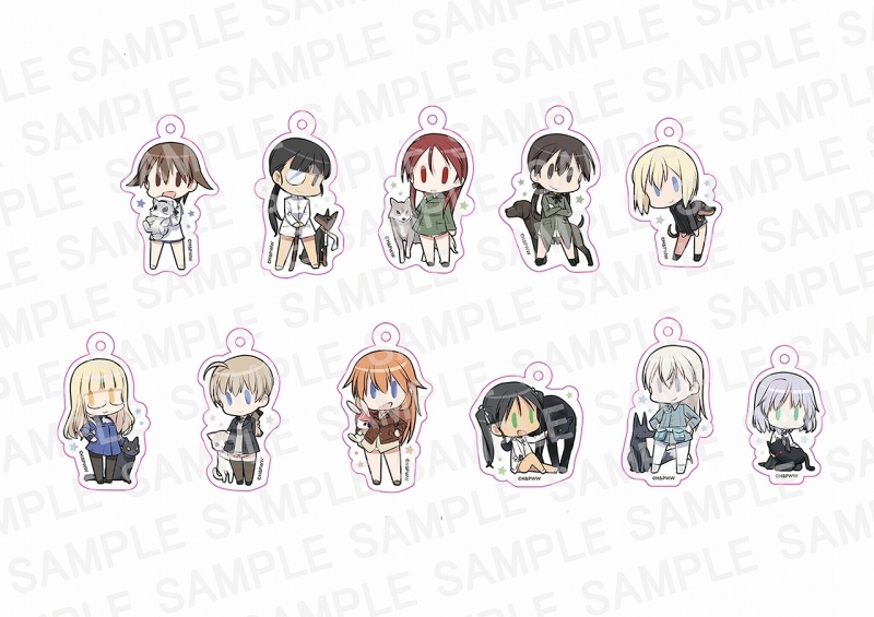 グッズ キーホルダー ワールドウィッチーズ発進しますっ 記念ショップ トレーディングちびキャラアクリルキーホルダー 501部隊 ゲーマーズ キャラクターグッズ商品の総合通販