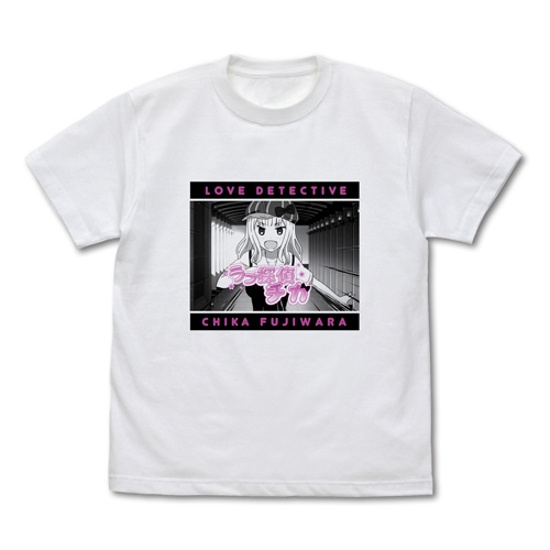 グッズ Tシャツ かぐや様は告らせたい 天才たちの恋愛頭脳戦 ラブ探偵チカ Tシャツ White S ゲーマーズ キャラクターグッズ商品の総合通販