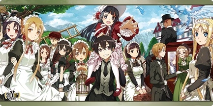 グッズ デスクマット 電撃文庫 ソードアート オンライン ブシロード ラバーマット 横長 Hearty Party ゲーマーズ キャラクターグッズ商品の総合通販
