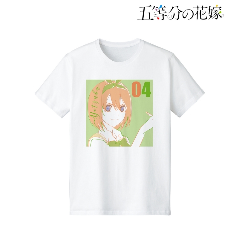 グッズ Tシャツ 五等分の花嫁 四葉 Lette Graph Tシャツメンズ サイズ S ゲーマーズ キャラクターグッズ商品の総合通販