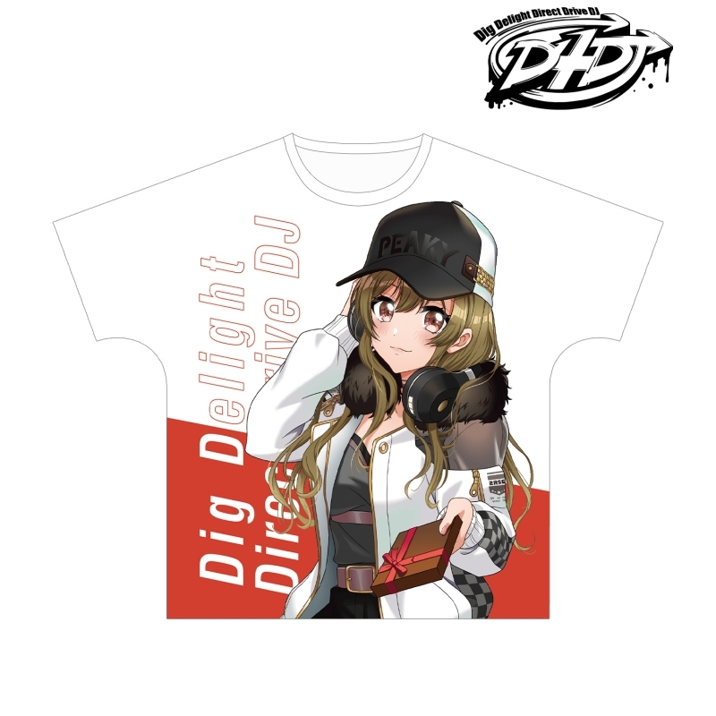 グッズ Tシャツ D4dj 描き下ろしイラスト 山手 響子 プレゼントver フルグラフィックtシャツユニセックス サイズ S ゲーマーズ キャラクターグッズ商品の総合通販