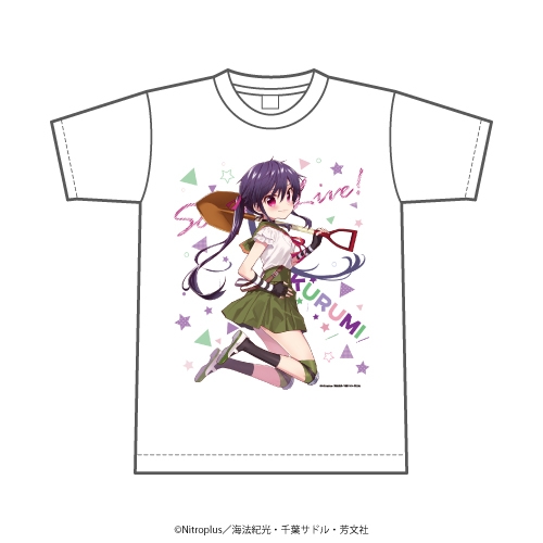 グッズ Tシャツ がっこうぐらし Tシャツ 02 恵飛須沢胡桃 ゲーマーズ キャラクターグッズ商品の総合通販