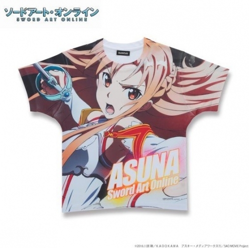 グッズ Tシャツ ソードアート オンライン フルグラフィックtシャツ アスナ 血盟騎士団 S ゲーマーズ キャラクターグッズ商品の総合通販