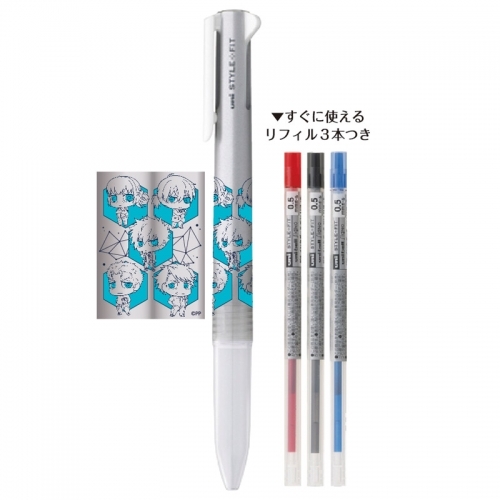 グッズ ボールペン Psycho Pass サイコパス Ss スタイルフィット 3色ホルダー ちみキャラver ゲーマーズ キャラクター グッズ商品の総合通販