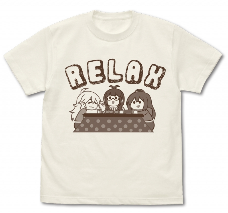 グッズ Tシャツ アイドルマスター ミリオンライブ 美希 律子 杏奈 のんびり Tシャツ Vanilla White L ゲーマーズ キャラクターグッズ商品の総合通販