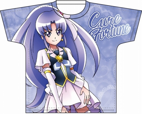 グッズ Tシャツ 全プリキュア フルカラープリントtシャツ ハピネスチャージプリキュア キュアフォーチュン S ゲーマーズ キャラクターグッズ商品の総合通販
