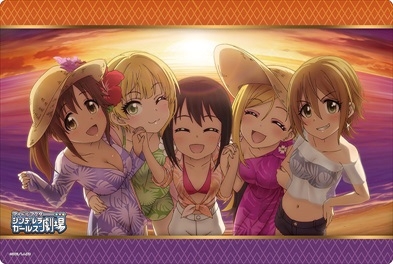 グッズ デスクマット アイドルマスター シンデレラガールズ劇場 ブシロード ラバーマットコレクション Vol 450 木村夏樹 十時愛梨 中野有香 藤本里奈 宮本フレデリカ ゲーマーズ キャラクターグッズ商品の総合通販