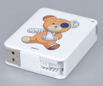 グッズ 携帯グッズ ガールズ パンツァー 最終章 Usbケーブル ボコ ゲーマーズ キャラクターグッズ商品の総合通販
