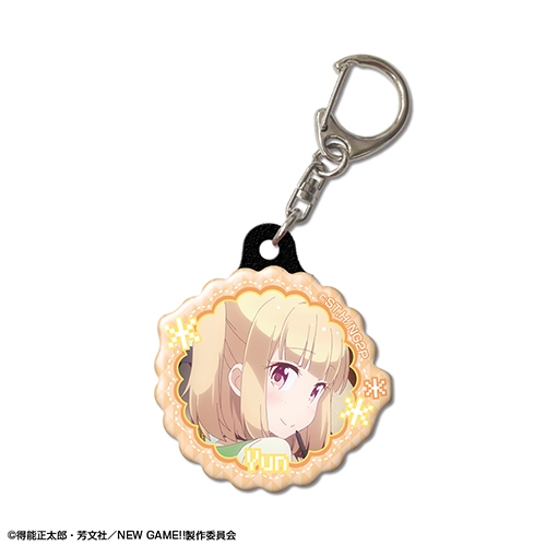 グッズ キーホルダー New Game ぷくっとキーホルダー デザイン04 飯島ゆん ゲーマーズ キャラクターグッズ商品の総合通販