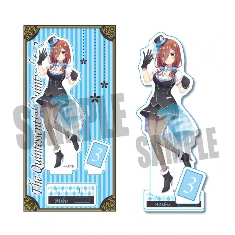 グッズ スタンドポップ 五等分の花嫁 アクリルフィギュア 中野 三玖 マジシャンver ゲーマーズ キャラクターグッズ商品の総合通販