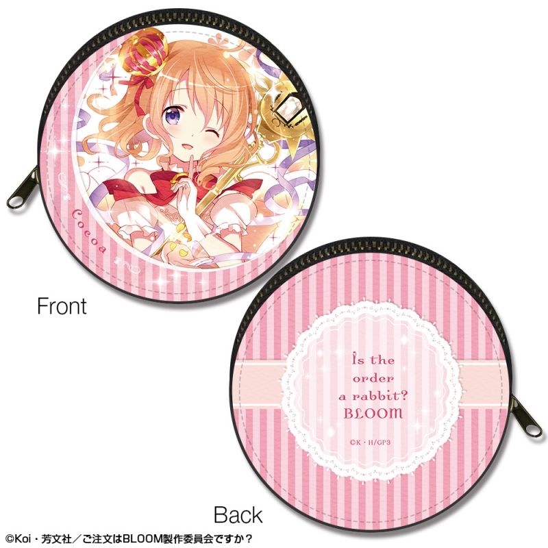 グッズ コインケース ご注文はうさぎですか Bloom まるっとレザーケース デザイン01 ココア ゲーマーズ キャラクターグッズ商品の総合通販