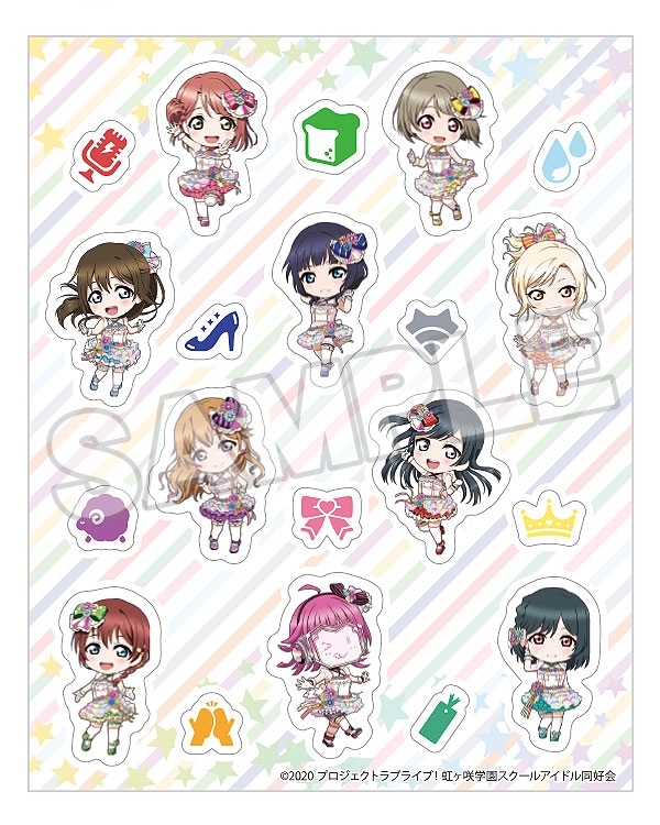 グッズ ステッカー ラブライブ 虹ヶ咲学園スクールアイドル同好会 ねんどろいどぷらす ステッカーシート ゲーマーズ キャラクターグッズ商品の総合通販