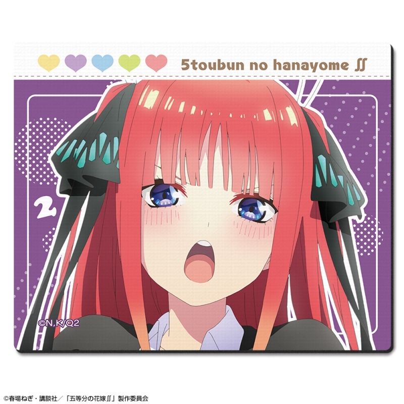 グッズ マウスパッド 五等分の花嫁 ラバーマウスパッド デザイン05 中野二乃 A ゲーマーズ キャラクターグッズ商品の総合通販