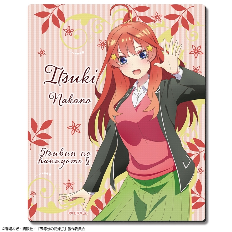 グッズ マウスパッド 五等分の花嫁 ラバーマウスパッド デザイン13 中野五月 B ゲーマーズ キャラクターグッズ商品の総合通販