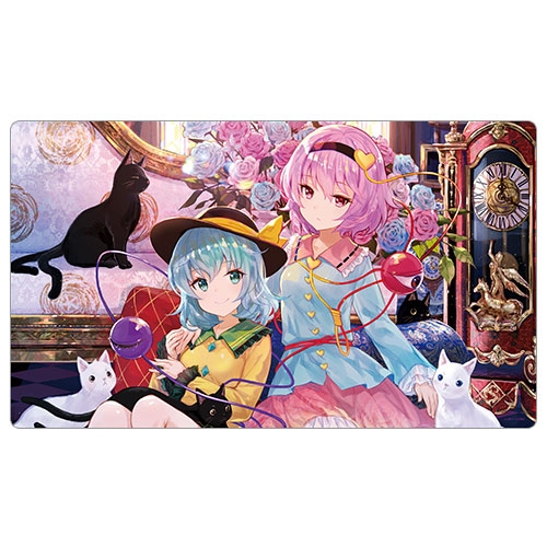 グッズ デスクマット 藤ちょこ先生 描き下ろしラバーマット さとり こいし ゲーマーズ キャラクターグッズ商品の総合通販