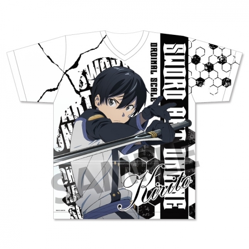 グッズ Tシャツ 劇場版 ソードアート オンライン オーディナル スケール フルグラフィックtシャツ キリト M ゲーマーズ キャラクターグッズ商品の総合通販