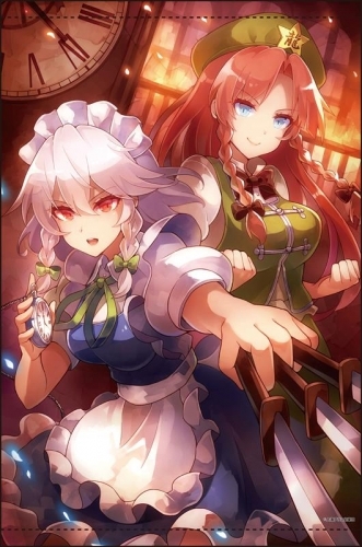 グッズ タペストリー 東方project B2タペストリー 30 美鈴 咲夜 Illust 60枚 ゲーマーズ キャラクターグッズ商品の総合通販