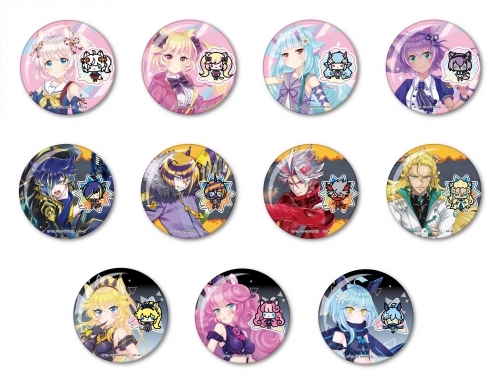グッズ バッチ Show By Rock ましゅまいれっしゅ トレーディングホログラム缶バッジ ゲーマーズ キャラクターグッズ商品の総合通販