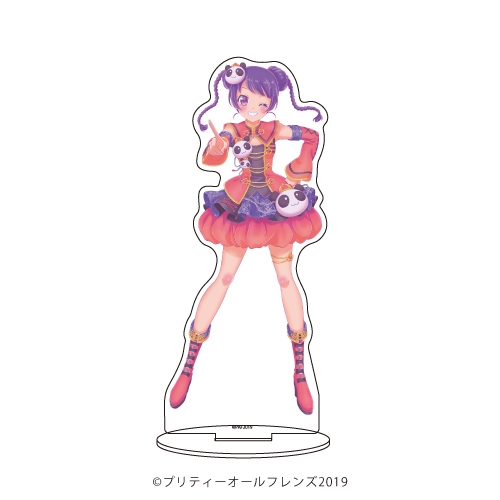 グッズ スタンドポップ プリティーオールフレンズ キャラアクリルフィギュア 19 上葉みあ チャイナver ゲーマーズ キャラクターグッズ商品の総合通販