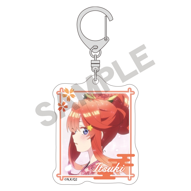 グッズ キーホルダー 五等分の花嫁 アクリルキーホルダー 五月 横顔 ゲーマーズ キャラクターグッズ商品の総合通販