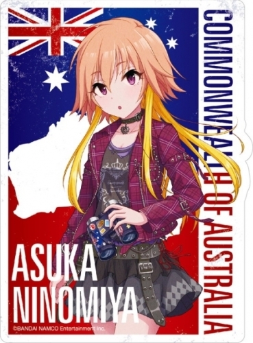 グッズ ステッカー アイドルマスター シンデレラガールズ トラベルステッカー 二宮飛鳥 ゲーマーズ キャラクターグッズ商品の総合通販