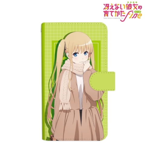 グッズ 携帯グッズ 冴えない彼女の育てかた Fine 描き下ろしイラスト 霞ヶ丘詩羽 バレンタインver 手帳型スマホケース 対象機種 Mサイズ ゲーマーズ キャラクターグッズ商品の総合通販