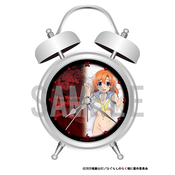 グッズ 時計 ひぐらしのなく頃に 業 レナの音声入り目覚まし時計 受注生産商品 ゲーマーズ キャラクターグッズ商品の総合通販