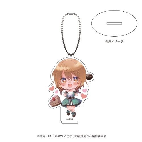 グッズ キーホルダー となりの吸血鬼さん アクリルスタンドキーホルダー 03 夏木ひなた ミニキャラ ゲーマーズ キャラクターグッズ商品の総合通販