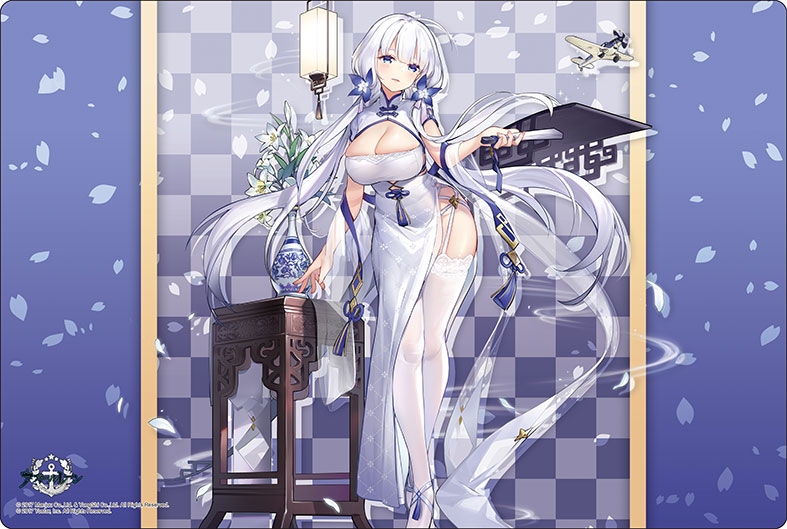 グッズ デスクマット アズールレーン ブシロード ラバーマットコレクション Vol 876 イラストリアス オトメユリの輝きver ゲーマーズ キャラクターグッズ商品の総合通販