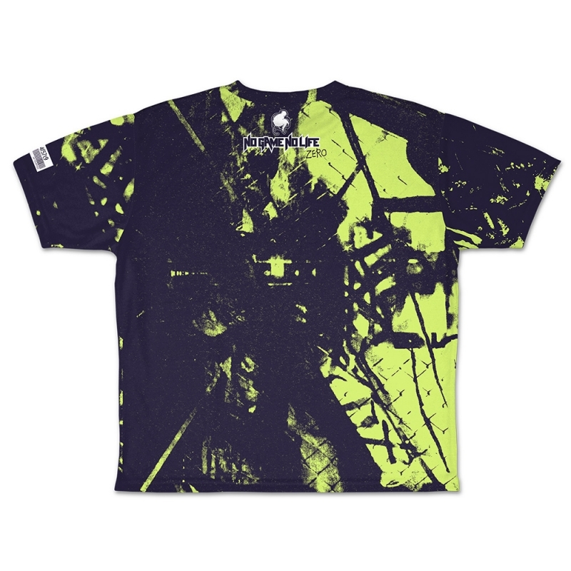 グッズ Tシャツ ノーゲーム ノーライフ ゼロ シュヴィ 両面フルグラフィックtシャツ モノトーン ビビッド M ゲーマーズ キャラクターグッズ商品の総合通販
