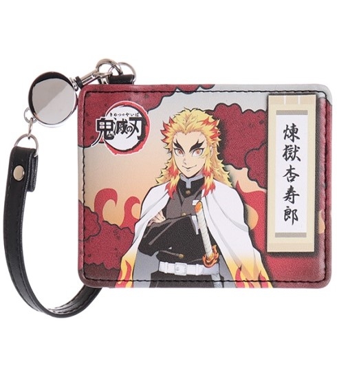 グッズ パスケース 鬼滅の刃 リール付パスケース 煉獄 ゲーマーズ キャラクターグッズ商品の総合通販