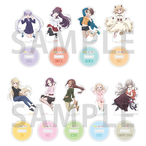 グッズ スタンドポップ New Game トレーディングアクリルスタンド ゲーマーズ キャラクターグッズ商品の総合通販