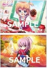 特典一覧 L判ブロマイドセット 式宮舞菜 月坂紗由 ゲーマーズ