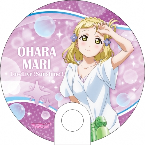 グッズ うちわ ラブライブ サンシャイン クリアうちわ 小原鞠莉 ゲーマーズ キャラクターグッズ商品の総合通販
