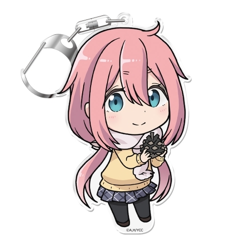 グッズ キーホルダー ゆるキャン ぷにこれ キーホルダー スタンド付 各務原なでしこ 制服ver ゲーマーズ キャラクターグッズ商品の総合通販