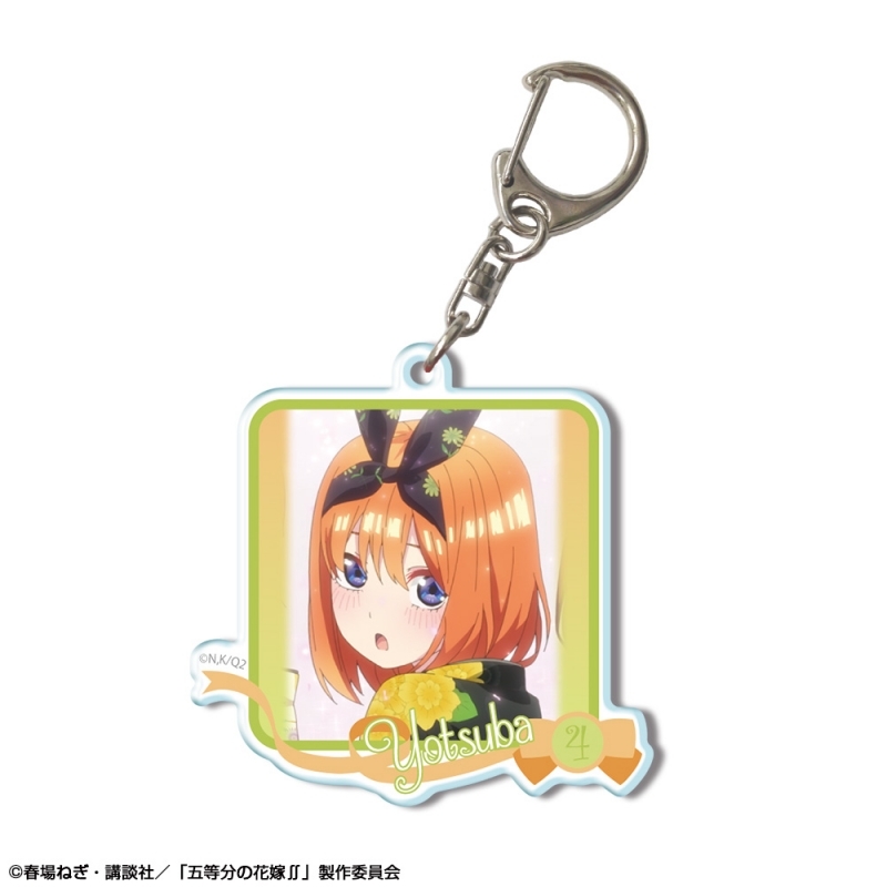 グッズ キーホルダー 五等分の花嫁 アクリルキーホルダー デザイン12 中野四葉 C ゲーマーズ キャラクターグッズ商品の総合通販