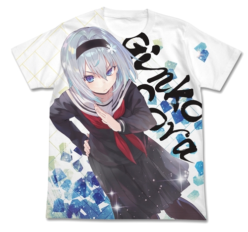 グッズ Tシャツ りゅうおうのおしごと 空 銀子 フルグラフィックtシャツ White L ゲーマーズ キャラクターグッズ商品の総合通販