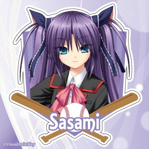 グッズ ステッカー リトルバスターズ ワンポイント耐候ステッカー 笹瀬川 佐々美 ゲーマーズ キャラクターグッズ商品の総合通販