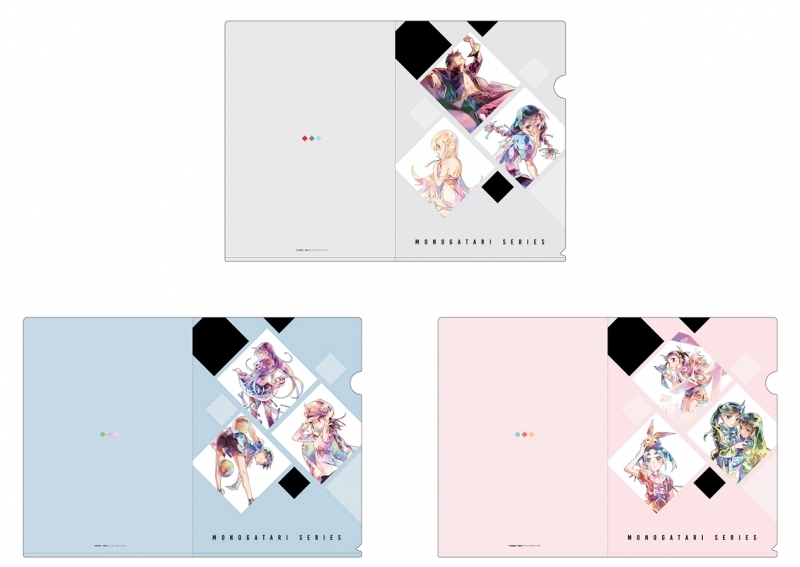 グッズ クリアファイル 物語 シリーズ クリアファイルセット Pale Tone Series ゲーマーズ キャラクターグッズ商品の総合通販