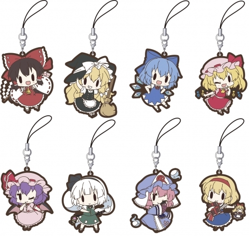 グッズ ストラップ 東方project ラバーストラップコレクション ゲーマーズ キャラクターグッズ商品の総合通販